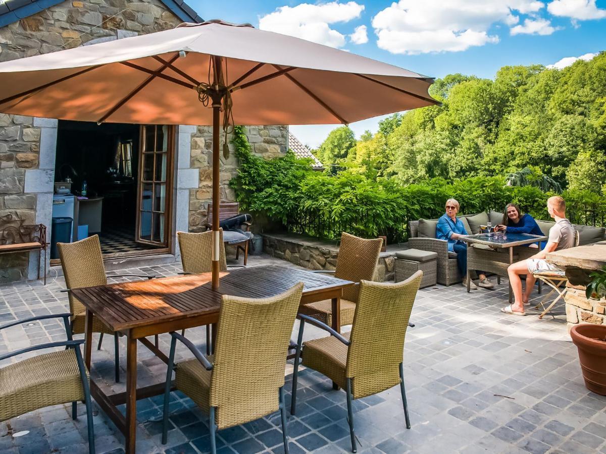 Nice Holiday Home In Nature With Sauna, Hot Tub En Swimming Pool Verviers Bagian luar foto