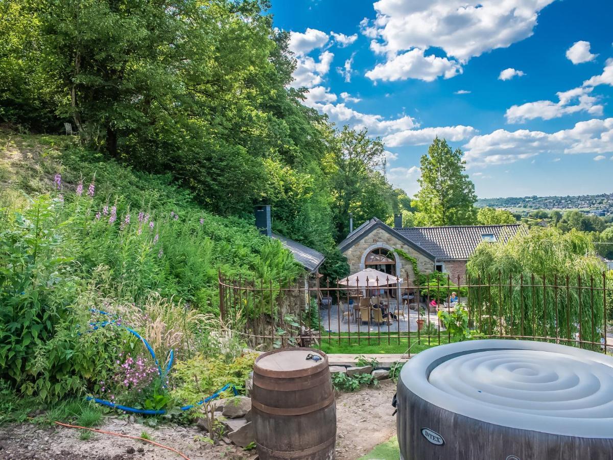 Nice Holiday Home In Nature With Sauna, Hot Tub En Swimming Pool Verviers Bagian luar foto