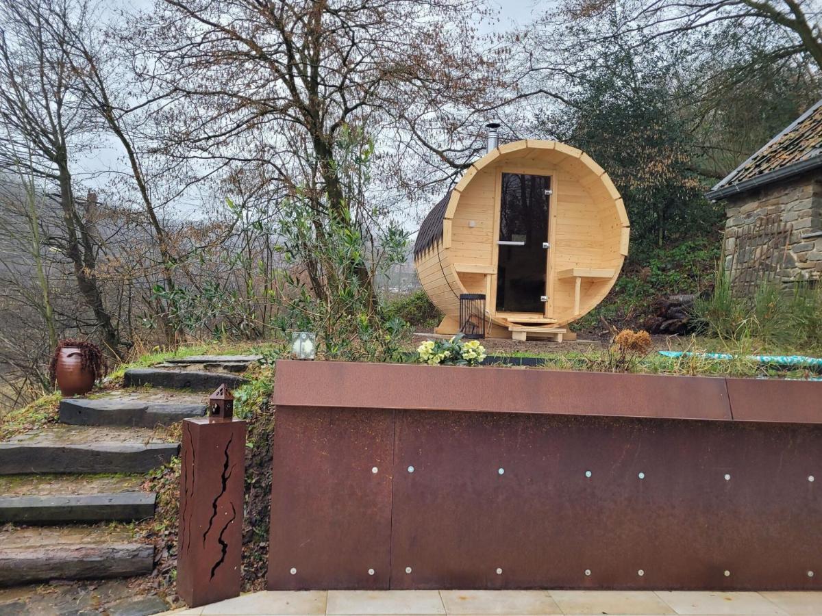 Nice Holiday Home In Nature With Sauna, Hot Tub En Swimming Pool Verviers Bagian luar foto