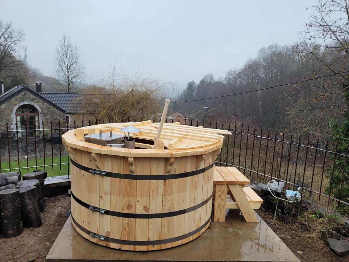 Nice Holiday Home In Nature With Sauna, Hot Tub En Swimming Pool Verviers Bagian luar foto
