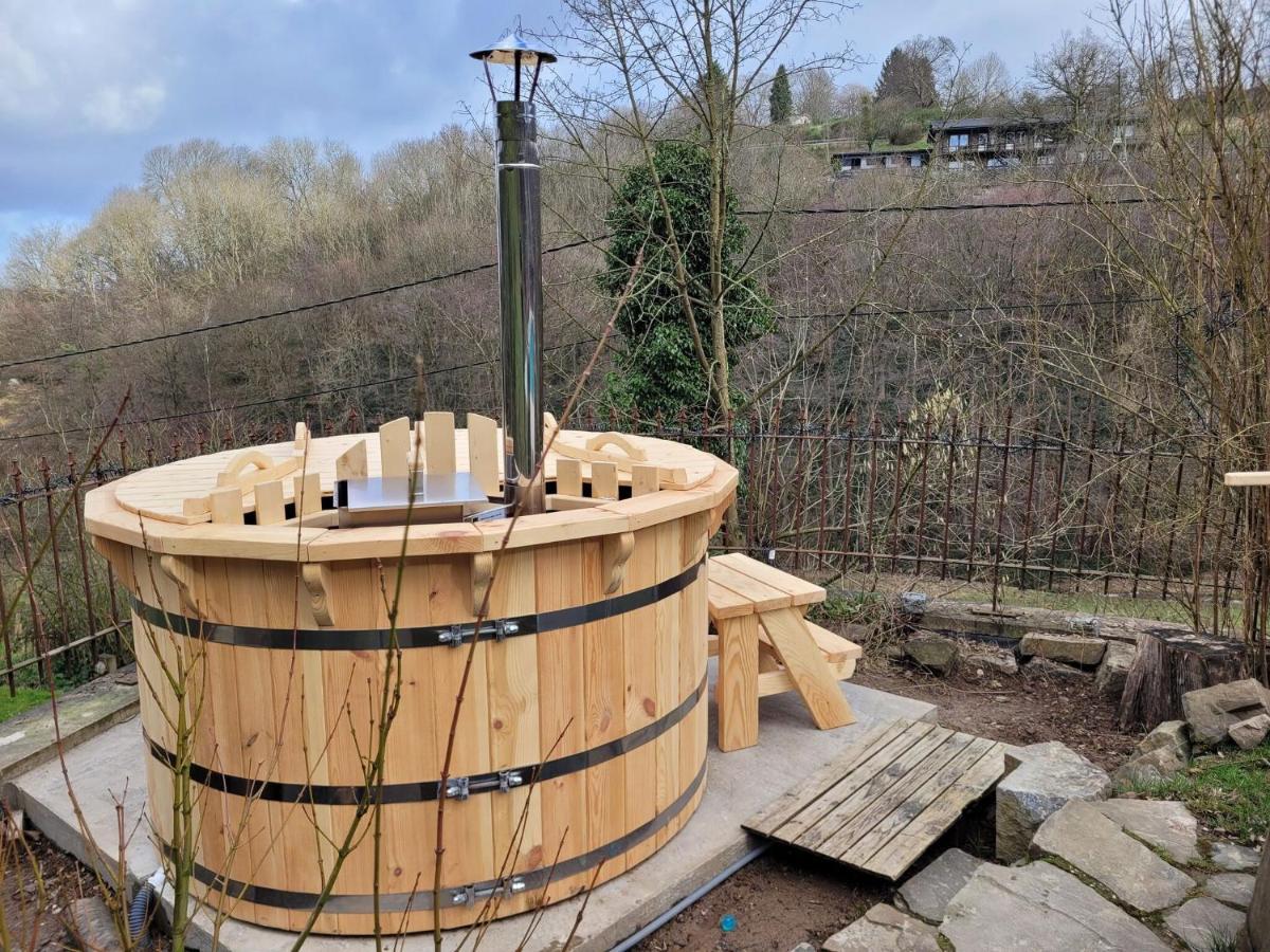 Nice Holiday Home In Nature With Sauna, Hot Tub En Swimming Pool Verviers Bagian luar foto